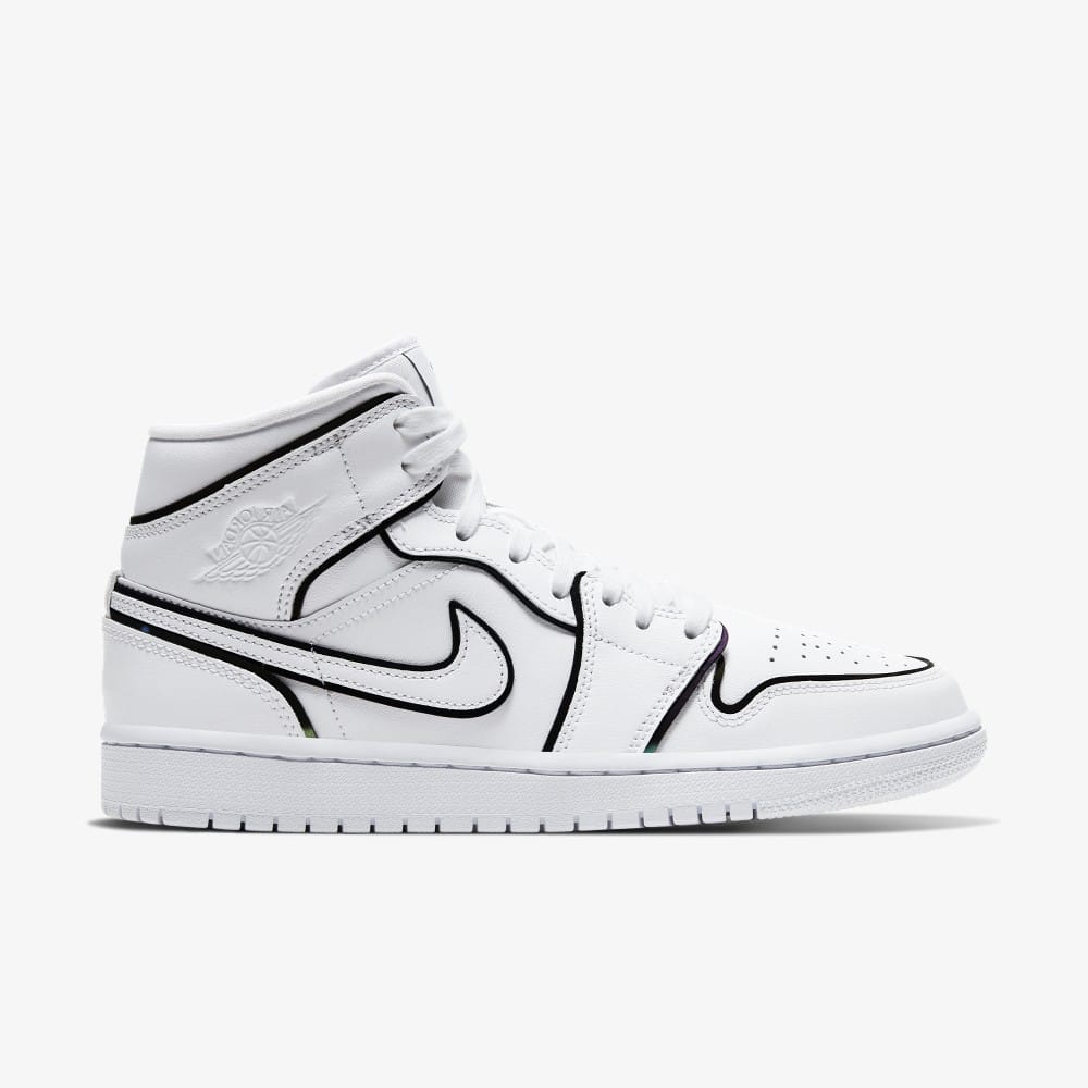 Air jordan 1 mid 2025 weiß